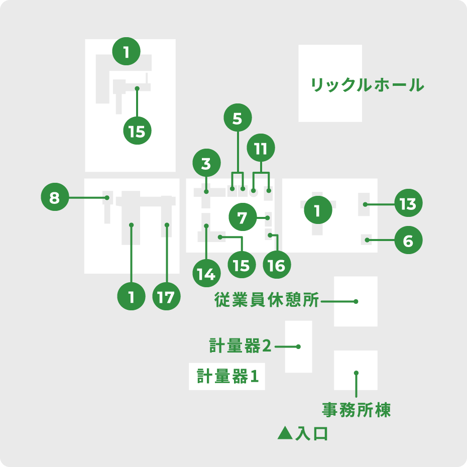 かのやリサイクルセンター見取り図