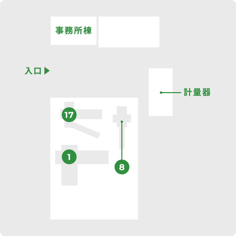 霧島空港支店見取り図